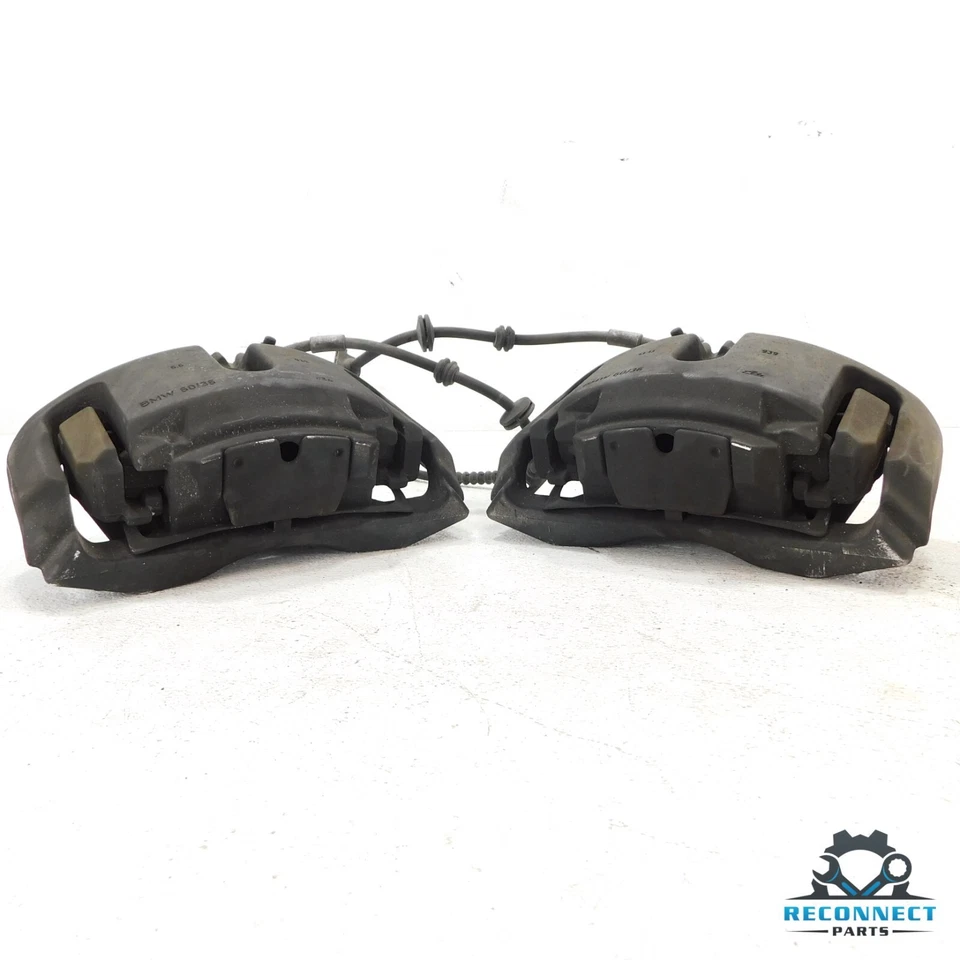 Juego de pinzas de freno de disco delanteras izquierda y derecha BMW 535i 650i 750Li F02 2009-2019 OEM Foto 1 de 4