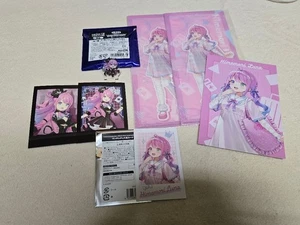 Hololive Himemori Luna Goods Set Clear Files Postcards Random Cards - Picture 1 of 3