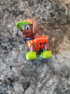 Figurine orange Zuma Paw Patrol Jungle Rescue chaussures vertes - Photo 1/6