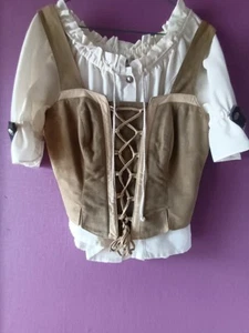 Damen Trachtenbluse Mit Weste Gr.36 TOP!!! - Bild 1 von 14