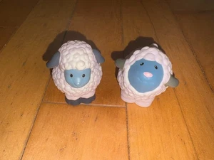 Fisher Price Little People Nativity Replacement Sheep Figure Lot of 2 - Picture 1 of 3