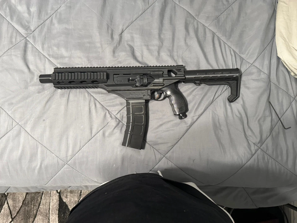 CARABINA MARCADORA PAINTBALL UMAREX T4E TR50 SUPER MEJORADA 40+ julios  Foto 1 de 4