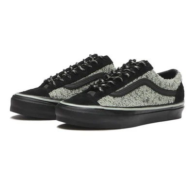 VN000EK7GP3 Vans Premium Old Skool 36 maglia jacquard nero grigio oliva (uomo) - Immagine 1 di 4
