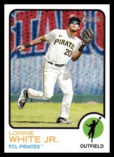 2022 Topps Heritage Minor League Lonnie White Jr.   117 FCL Pirates