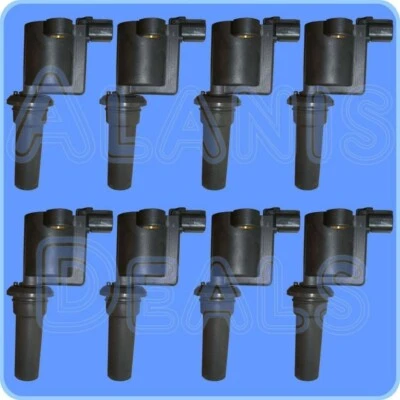New Premium High Performace Ignition Coil Set (8) For Ford Taurus V8 1996-1999 - Изображение 1 из 3