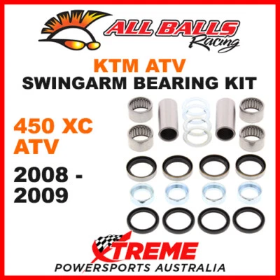 Kit de cojinete y sello basculante All Balls 28-1168 KTM 450 XC ATV 2008-2009 Foto 1 de 2