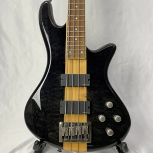 Used SCHECTER Stiletto Elite 4 EMG HZ PU Electric Bass 4.18kg W/OGB - Picture 1 of 7