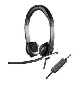 Logitech USB Headset Stereo H650e - 981-000519 - Picture 1 of 6