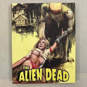 The Alien Dead 45th Anniversary SIGNED Slipcover Ed Makeflix Region Free Blu-Ray - Picture 1 of 12