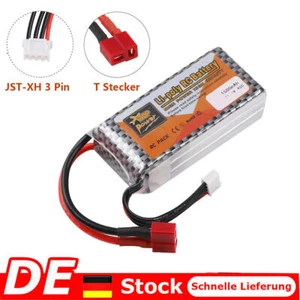 ZOP Power 1500mAh 11,1V 3S 40C LiPo Akku T-Stecker für RC Auto Flugzeug Drohne