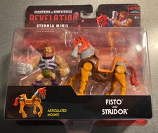 Masters of the Universe Revelation Fisto and Stridor Eternia Minis Vehicle Pack