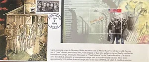 S&T Cachet por Tom OHagen 2981 Segunda Guerra Mundial Aliados Liberan Holocausto con Israel - Imagen 1 de 1