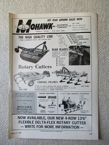 1970 Druck AD Mohawk rotierende Fräser Meißelpflüge 11X8" - Bild 1 von 1