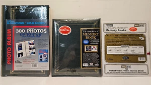 Pioneer Photo Album Spiral 300 Bi-Directional 4x6, E-Z Load Memory Book 8.5 X 11 - Picture 1 of 6