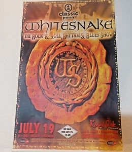 Whitesnake Vintage 2005 Konzert Poster The Rock & Roll Rythem and Blues Show - Bild 1 von 6