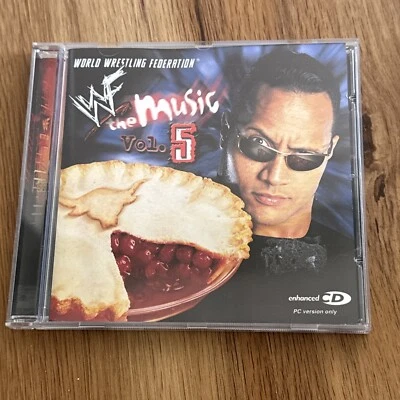 WORLD WRESTLING FEDERATION - THE MUSIC VOL. 5 - CD 2001 ALBUM VARIOUS ARTISTS - Bild 1 von 4