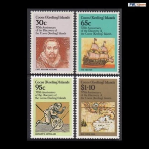 1984 375th Anniversary of Discovery Set of 4 MUH - Picture 1 of 1