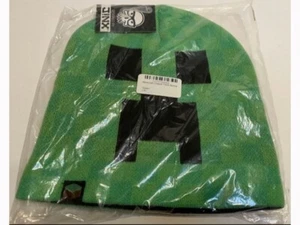  Officially Licensed Minecraft Creeper Face Designed High Quality Beanie (L/XL) - Picture 1 of 2