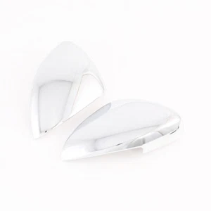 For Fiat Cronos 2018-2021 Chrome Side View Full Rearview Mirror Cover trim - Picture 1 of 5