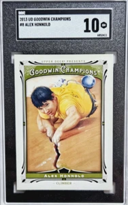 Tarjeta de novato 2013 UD Goodwin Champions #8 Alex Honnold RC SGC 10 GEMA como nueva - Imagen 1 de 2