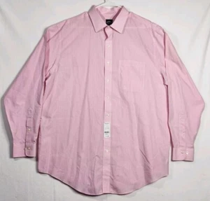 Brooks Brothers Shirt Mens 17 36/37 Pink Oxford Button Up Supima Cotton - Picture 1 of 8