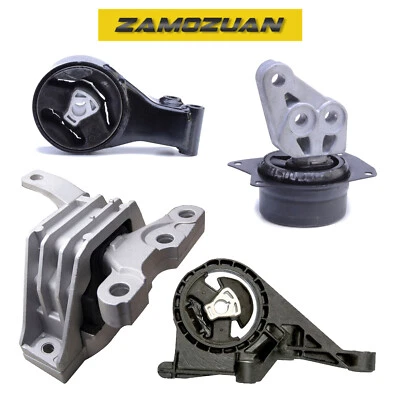 Juego de montaje de motor y transmisión 4 piezas 2010-2016 para Cadillac SRX 3,0 L 3,6 L TRACCIÓN DELANTERA para automático Foto 1 de 4