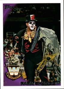 2010 Topps WWE Wrestling Card #87 Papa Shango - Imagen 1 de 2