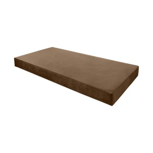 |SLIPCOVER ONLY| Same Pipe 6" Twin 75x39x6 Velvet Indoor Daybed Mattress - AD308 - Picture 1 of 8