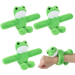Deekin 4 Pcs 10 Inch Stuffed Animal Slap Bracelets Plush Animals Slap Band Cute - Picture 1 of 6