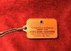 Vintage Coin Scraper Key Chain, Red’s Star Cleaners in Huron, SD.  Phone 2134!