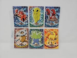 Pokemon 1999 Topps TV Animation Edition - 6 pcs Lot - Trading Cards - Picture 1 of 2