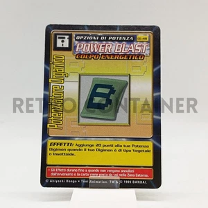 DIGIMON Digi-Battle Game TCG 1999 - Card ITA CE-48 Potenziatore Organico - Picture 1 of 1