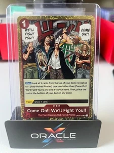 Emperors In the New World #OP09-020 Come On!! We'll Fight You!! 🔥Foil🔥 - Picture 1 of 2