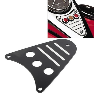 Cubierta de placa de tablero negra para Kawasaki Vulcan 1500 VN1500 1996-2007 aluminio Foto 1 de 4