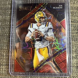 Joe Burrow 2023 Select Draft Picks Field Level Red Lazer #129 - LSU / BENGALS - Bild 1 von 3