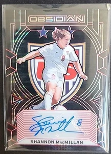 Shannon MacMillan 2024-25 Panini Obsidian Class 1999 Auto Red Etch USWNT #15/28 - Bild 1 von 2