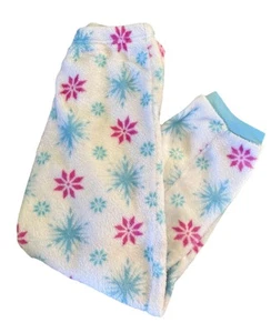 ❄️Frozen Snowflake Pattern Fleece Pajama Pants❄️ - Picture 1 of 3