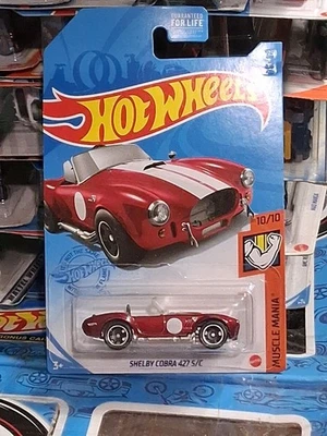 HOT WHEELS SHELBY COBRA 427 S/C MUSCLE MANIA 10/10 250/250 NUEVO PRECINTADO Foto 1 de 4