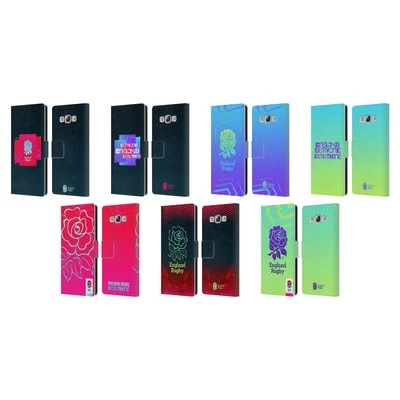 ENGLAND RUGBY UNION THIS ROSE MEANS EVERYTHING LEATHER BOOK CASE FOR SAMSUNG 3 - Image 1 of 4