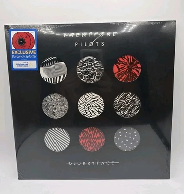 Twenty One Pilots ¨Blurryface¨ Limited Edition Reissue 2-LP Red Vinyl New Sealed - Image 1 of 4