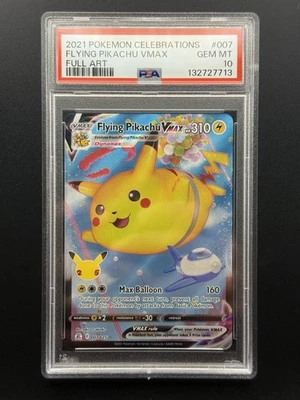 Flying Pikachu VMAX 007/025 Celebrations Holo - PSA 10 Gem Mint - Image 1 of 2
