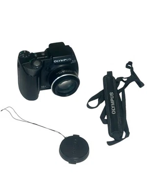 Olympus Stylus SP-500UZ Digital Compact Camera 6MP 10x Zoom Bridge Tested  - Image 1 of 4