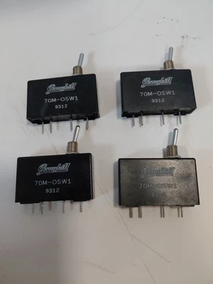 Lot Of 4 Grayhill Test Switch 70M-OSW1 *FREE SHIPPING - Image 1 of 3