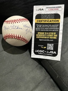 Max Patkin Signed Baseball Clown Prince  Official Autographed Bull Durham JSA - Picture 1 of 7