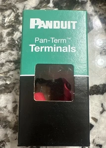 PV2-14R-XY, Panduit, Ring Terminal, large wire, vinyl insulated, Box of 10 - Picture 1 of 3
