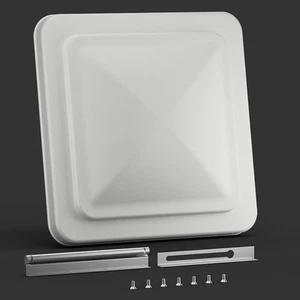 Aluminum RV Vent Cover 14"x14" - Universal Roof Replacement for... - Picture 1 of 6