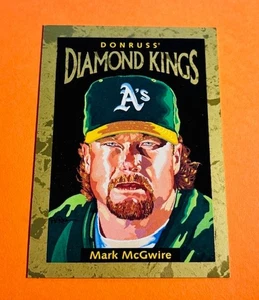 Donruss Diamond King 1996 #DK-4 Mark McGwire #/10000 - Inserto icónico de Big Mac - Imagen 1 de 2