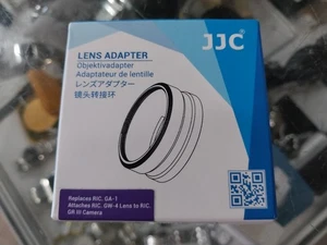 JJC Lens Adapter GA-1 for RICOH GW-4 Wide Conversion Lens on RICOH GR III Camera - Picture 1 of 10
