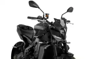 Parabrisas Naked N. G. Sport Plus Puig para Yamaha MT-09 850 2024 Carbon Look - Imagen 1 de 5