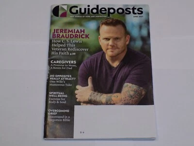 Guideposts Magazine April 2021 Jeremiah Braudrick Caregivers Opposites C S Lewis - Image 1 of 2